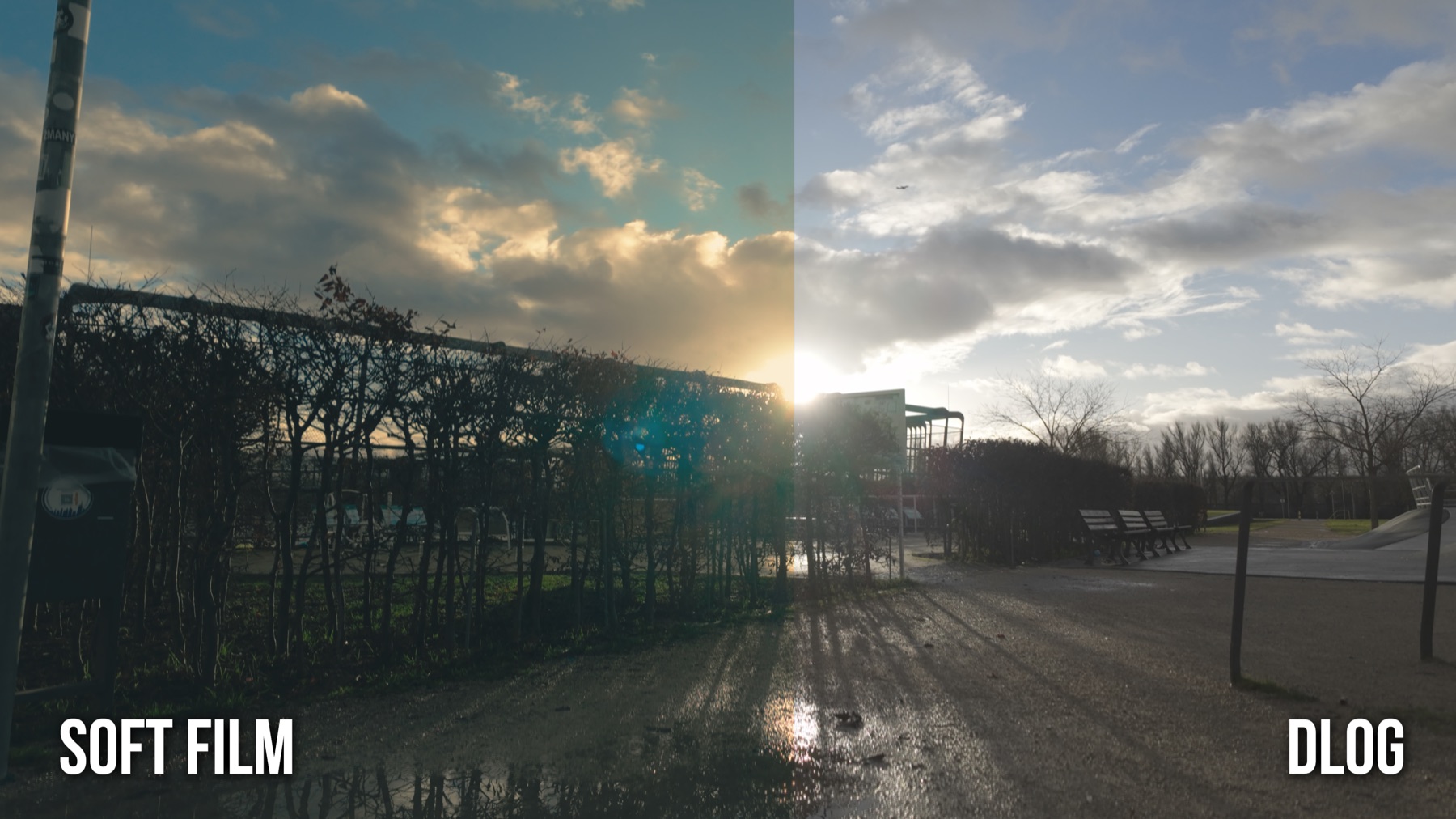 Soft Film LUT auf DJI Osmo Pocket 3