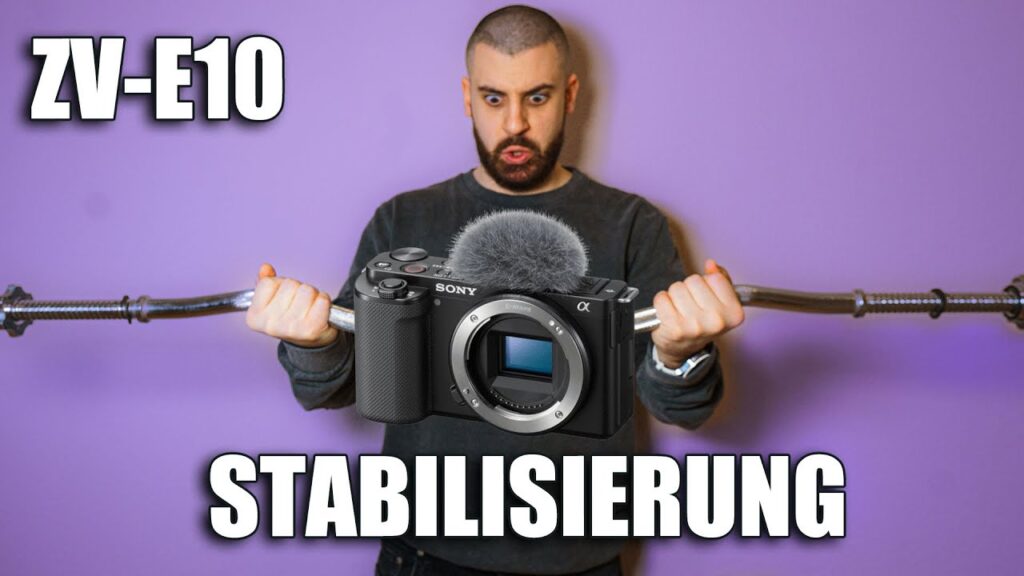 Stabilisierungsoptionen der Sony ZV-E10