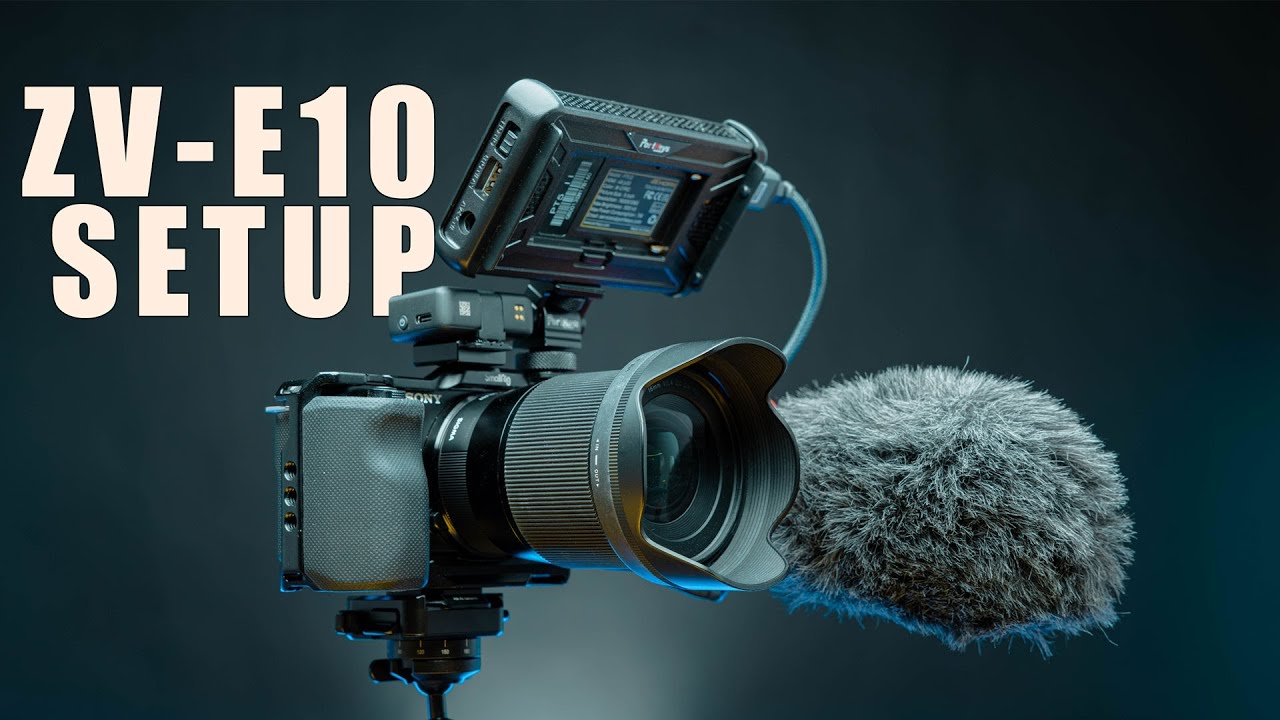 Thumbnail: ZV-E10 Cage: SmallRig Setup fürs cinematic Video