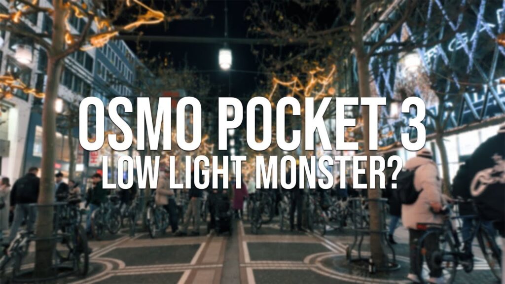 Osmo Pocket 3 Low-Light Videöinstellungen