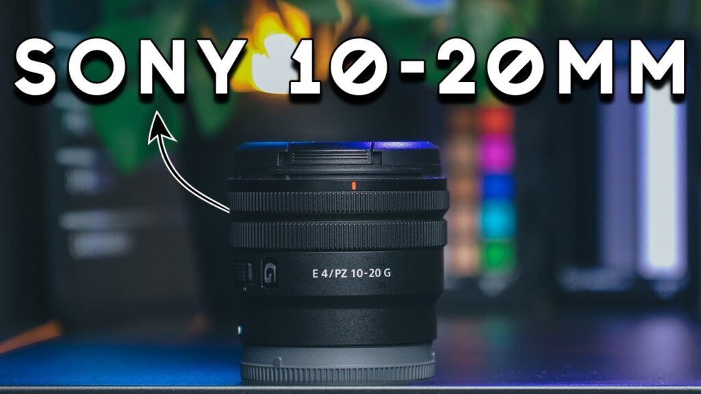 Sony 10-20mm F4 G Weitwinkel-Zoom an der ZV-E10