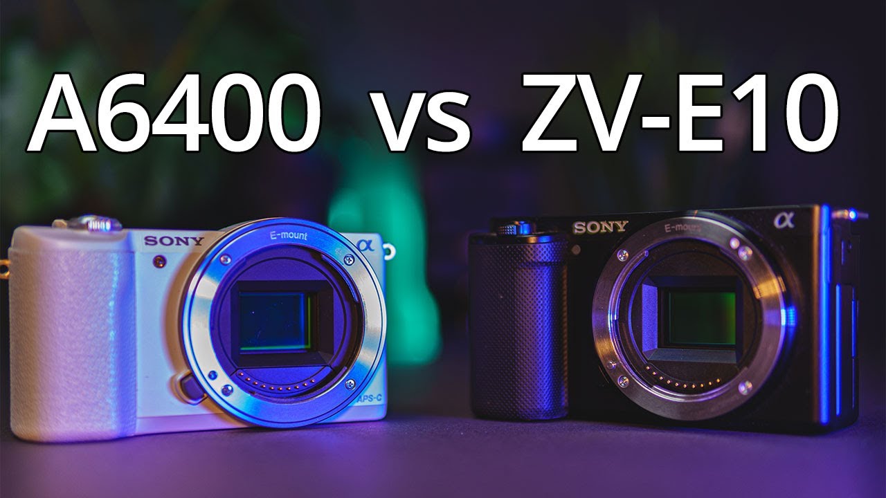 Thumbnail: Sony ZV-E10 vs A6400: welche kaufen? Klare Kaufberatung