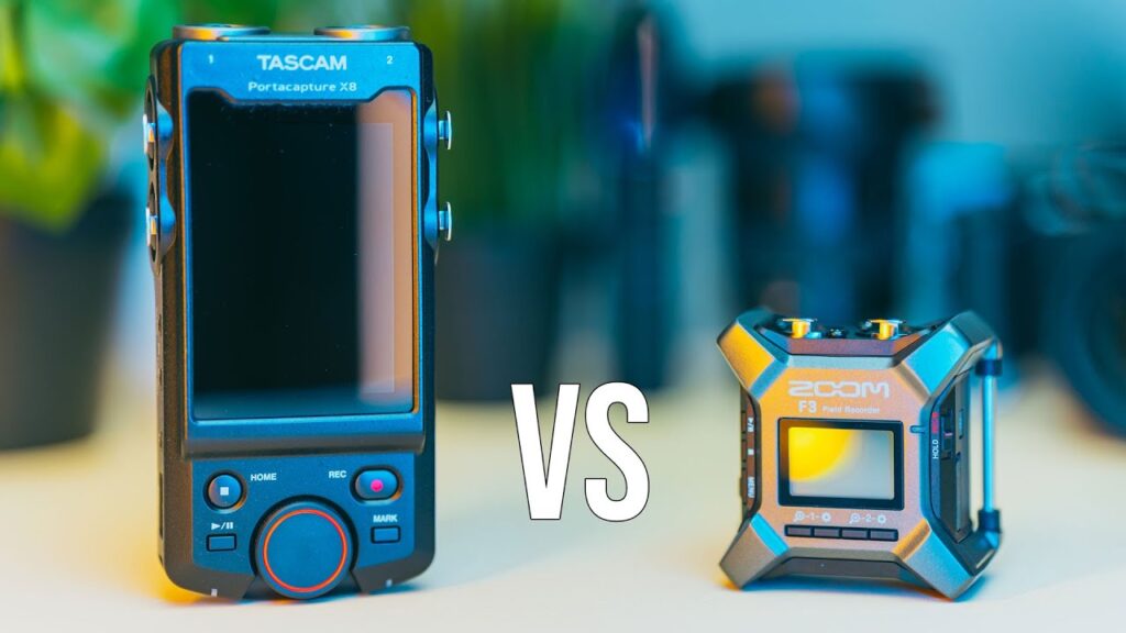 Audio-Recorder & 32-Bit-Float: Zoom F3 vs Tascam X8