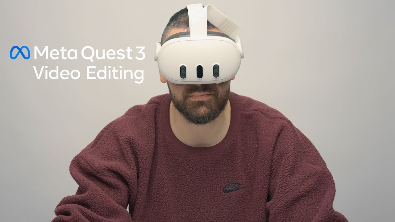 Thumbnail: Video Editing VR-Brille: Meta Quest 3 im Praxistest